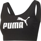 Puma Essential Sportbeha - Maat S - Vrouwen - zwart/wit