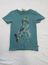rumbl , jongens, t-shirt korte mouw , groen , pacific groove, 92-98