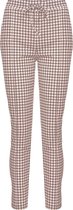 Pied De Poule Broek Beige