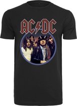 Urban Classics AC/DC Heren Tshirt -XL- ACDC Band Logo Zwart