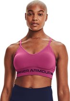 UA Seamless Low Long Bra-PNK Size : SM