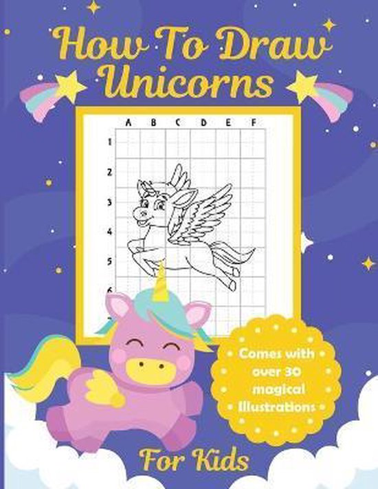 How To Draw Unicorns For Kids - cover