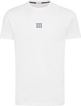 Michael | T-shirt Roman III borduur wit