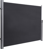 vonnis Republikeinse partij Afleiden Uitschuifbaar aluminium windscherm tuinscherm 200 x 300 cm zwart 401531 |  bol.com