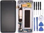 Origineel LCD-scherm en Digitizer Full Assembly met frame & laadpoort Board & Volume knop & Power knop voor Galaxy S7 Edge / G9350 (zwart)