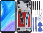 Lcd-scherm en digitizer volledige montage met frame voor Huawei Enjoy 10 Plus (zwart)