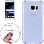 Voor Galaxy S7 / G930 schokbestendig kussen TPU beschermhoes (blauw)