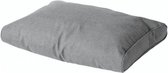 Madison Loungekussen rug 60x43 cm Polyester grey