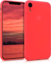 kwmobile telefoonhoesje voor Apple iPhone XR - Hoesje voor smartphone - Back cover in neon rood
