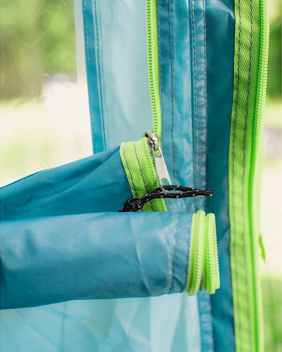 Coleman Meadowood 4L tent - tent 4 persoons - verduisterende tent - grijs/blauw van Coleman — afbeelding 3