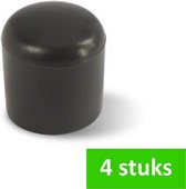 SENCYS opsteek meubeldop | Ø 20 mm | zwart | 4 STUKS