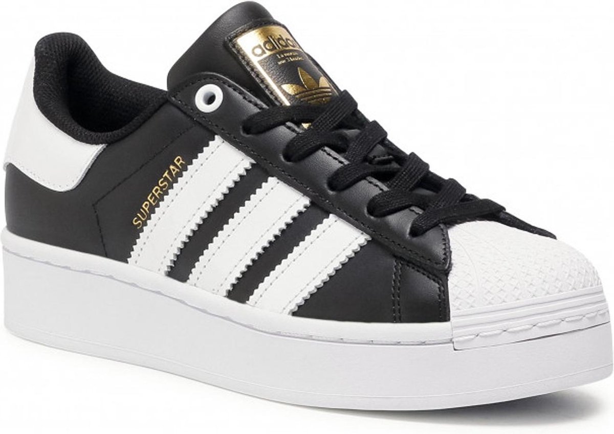 adidas superstar bold black