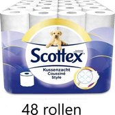 Bol.com Scottex (Page) toiletpapier - Kussenzacht - 48 rollen aanbieding