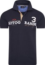 HV Society Korte mouw Polo shirt - 0403103300 Ferrol Marine (Maat: XXXL)