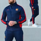 FC Barcelona trainingspak - volwassenen - maat XXL - blauw