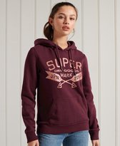 Superdry Dames Trui Sprankelende hoodie met glitters
