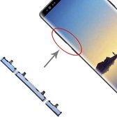 10 set zijtoetsen voor Galaxy Note 8 (blauw)