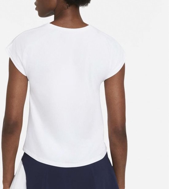 Nike T Shirt Blanc Court Femme Chemise De Sport Nike Court Victory