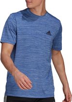 adidas Designed 2 Move  Sportshirt - Maat XL  - Mannen - blauw/zwart