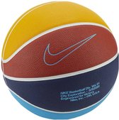 Nike Basketbal City Oranje-Blauw-Goud Maat 7