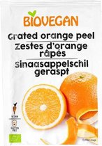 Sinaasappelschillen geraspt Biovegan - Zakje 9 gram - Biologisch