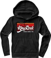 KingRock Studio  Hoodie | Donker Rood | Heren / Dames | Original & Vintage Hoodie met Capuchon | Perfect Kleding Trui Verjaardag Cadeau |