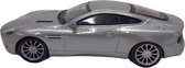 Aston Martin V12 Vanquish De Agostini 1:43 verzamelauto - Schaalmodel - Model auto - Miniatuurauto - Miniatuurautos - Zilver