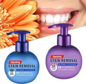 Dualpack stain removal whitening tandpasta