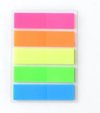 Plakkers voor notities - notitie - 5 Verschillende kleuren - 100 Plakkertjes - Afplakstickers - Notities - plakkers