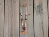 EM&EEF - Tijger Terra - Ketting meisje - Kralenketting - Speelgoedketting - Jongens ketting