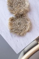 NIEUW! Bali - Timur raffia onderzetter