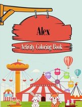 Alex Activity Coloring Book For Kids