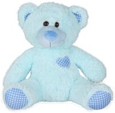 Cuddles and friends blue patch bear blauwe beer