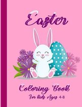Easter Coloring book for kids Ages 4-8