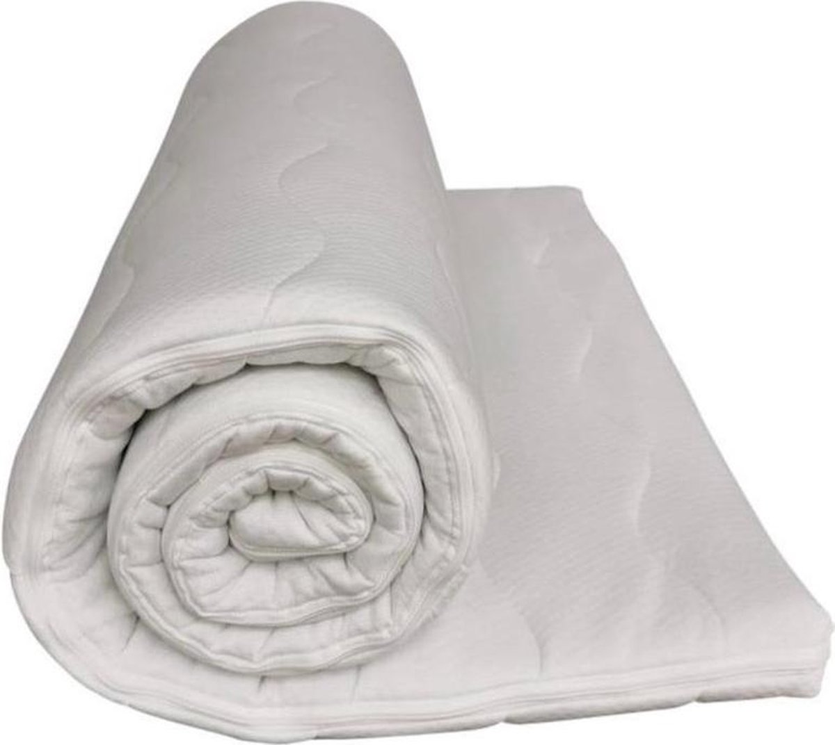 4-sterren Hotel * * * * * Hotel matras topdekmatras 90x200 ca. 6 cm hoog wit
