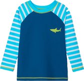 Hatley Jongens UV Zwem Tshirt White Sharks - 98