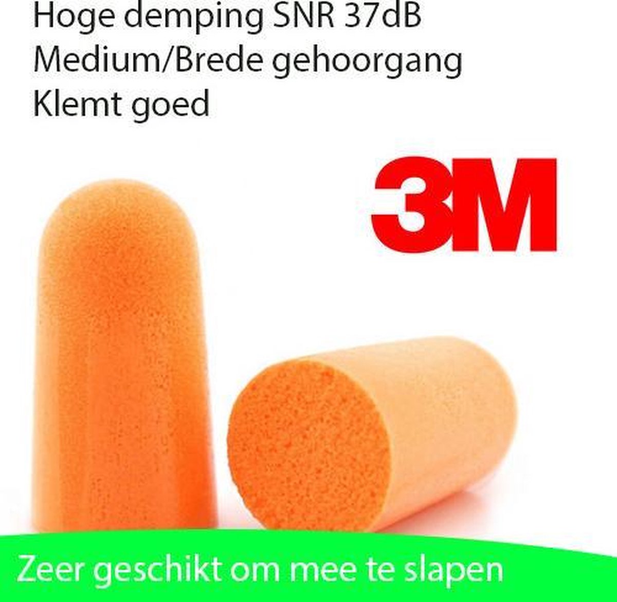 40 paar - 3M 1100 oordopjes slapen - hoge demping - super comfortabel