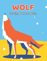 Wolf Coloring Book For Adults