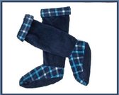 Fleece sokken - fleece sokken voor in rubberen laarzen - S - maat 32-35