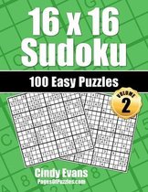 16x16 Sudoku Easy Puzzles - Volume 2