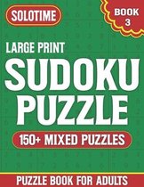 Sudoku Puzzle Book For Adults Large Print 3