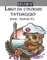 Libro da Colorare Tatuaggio per Adulti