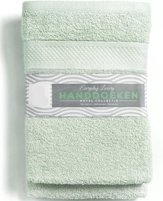 Pure Inno Handdoekset - 14 stuks - Mint groen - 50x100cm - Luxe set |  bol.com