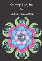 Coloring Book Sets For Adults Relaxation