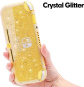 Glitter beschermhoes voor Nintendo Switch Lite - Transparante TPU hoes met Glitter