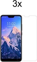 Xiaomi Redmi 6 Pro screenprotector - Beschermglas Xiaomi redmi 6 pro screen protector - 3 stuks