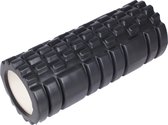 Fit Direct® Foam roller - Grid Foam roller - Fitness roller - zwart
