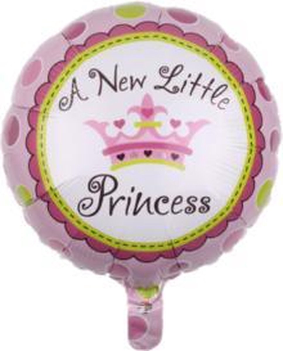 Folieballon geboorte Meisje, 40cm