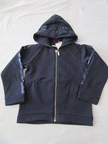 noukie's , meisje , gilet , marine , met kap , 4 jaar  104