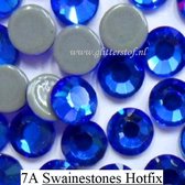 Swainstones 7A Strass steentjes Saphire Rhinestones Hotfix Steentjes Flatback SS16 (3,80-4,00mm) 1440st (10 Gross)